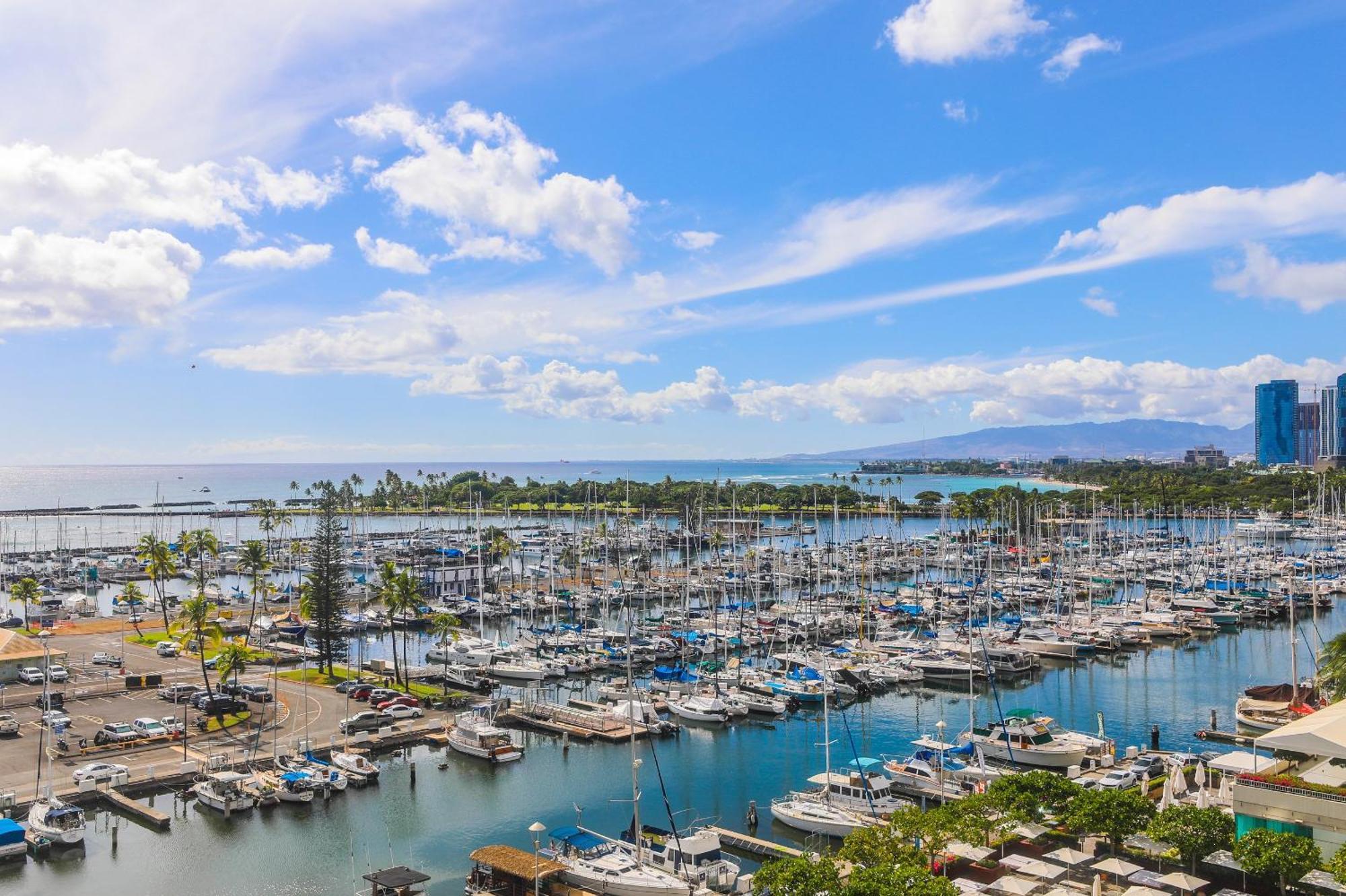 דירות הונולולו Ilikai Tower 931 Yacht Harbor View 1Br מראה חיצוני תמונה